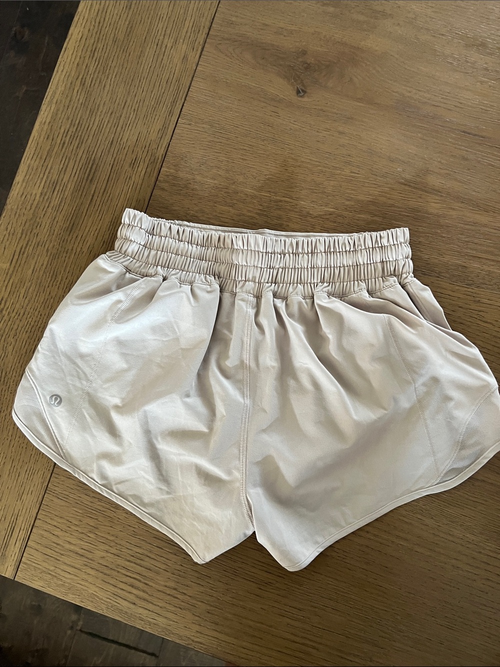lululemon athletica Cream Athletic Shorts